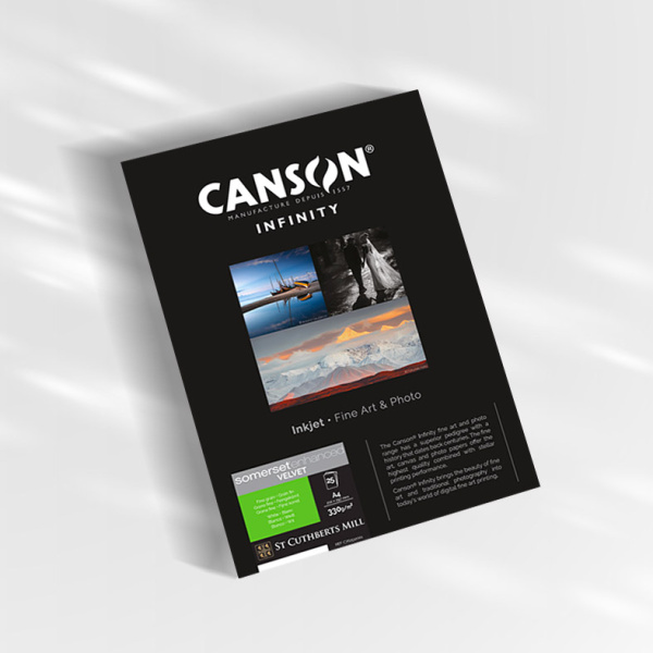 Somerset Enhanced Velvet 330 g/m²  rouleau 24'''' x12m