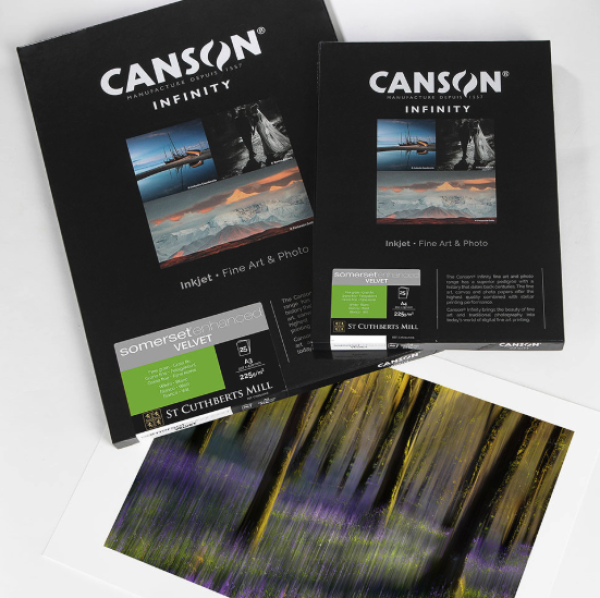 Somerset Enhanced Velvet 330 g/m²  boîte A3 25 feuilles