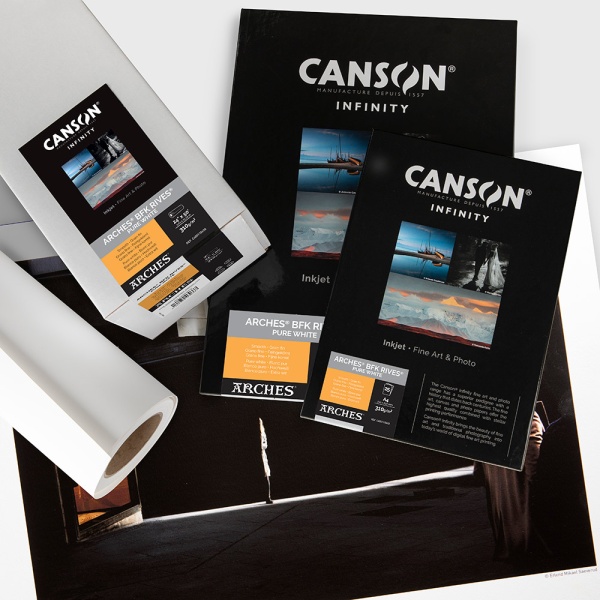 Arches® BFK Rives Blanc Pur 310 g/m² A3+ (32,9x48,3cm) 25 f.